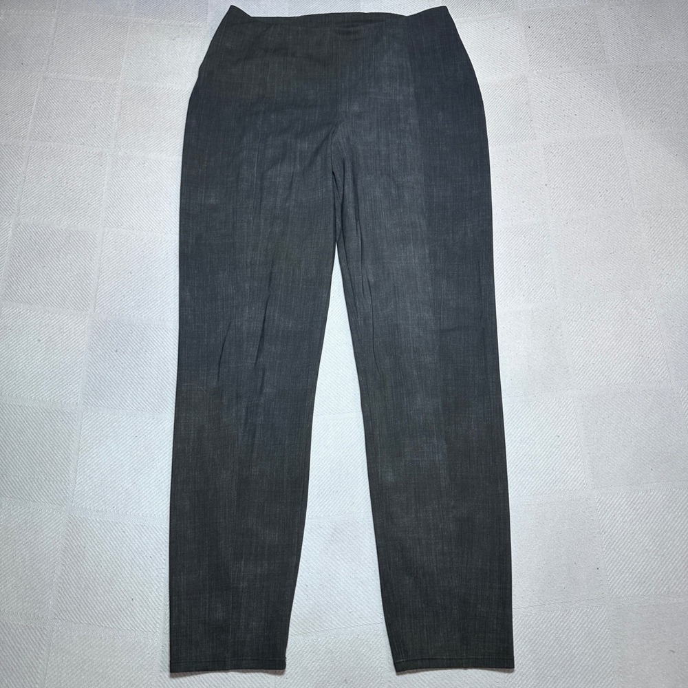 Lululemon Here to There High Rise 7/8 Pant Womens 10 Crosshatch Texture Black